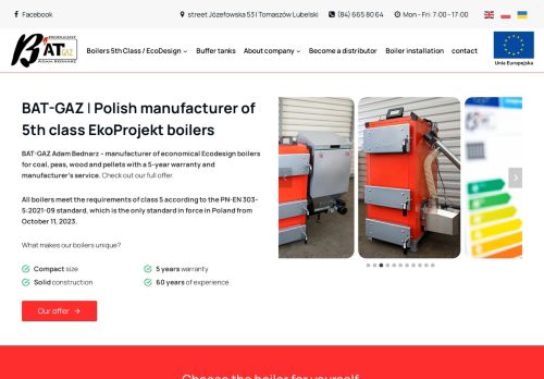 Przedsiębiorstwo Kotlarsko – Ślusarskie „BAT-GAZ” Adam Bednarz